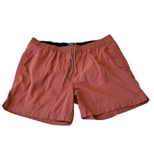 Fat Face Men’s Swim Trunk Shorts Sz XXL Mauve Mesh Lined Pockets